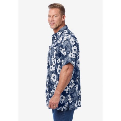 KingSize Short-Sleeve Linen Shirt