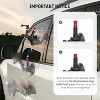 Triple Suction Cup Car Mount Kit with Extension Pole/Selfie Stick, Quick Release Outside Windshield Magic Arm Camera Mount with Action Camera Adapter - 3 of 4