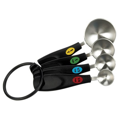 Cuisinart 6pc Stainless Steel Magnetic Measuring Spoon Set : Target