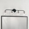 Capital Lighting Dolan 4 - Light Vanity in  Matte Black - 4 of 4