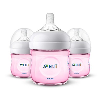 philips avent pink bottles