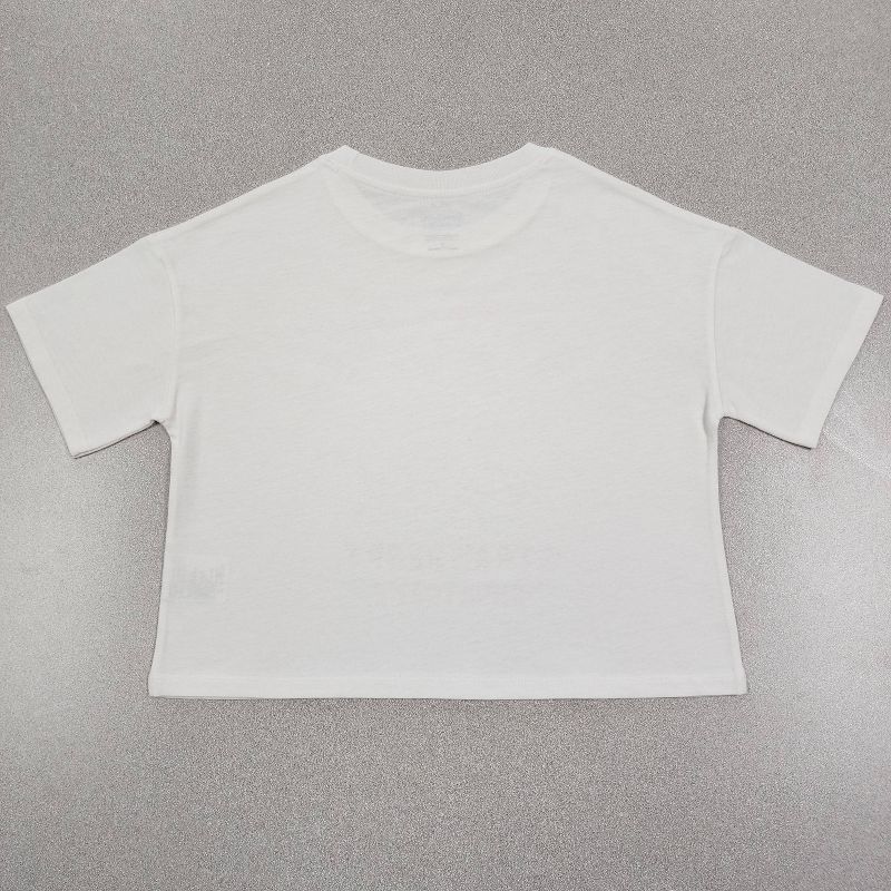 Girls&#39; Strawberry Shortcake Hamptons Boxy Short Sleeve Graphic T-Shirt - White, 3 of 4