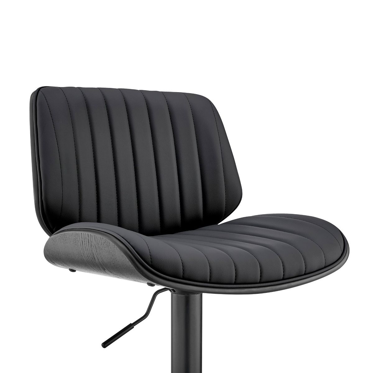 Armen Living Brock Barstool Gray/Black/Black - thumbnail 7