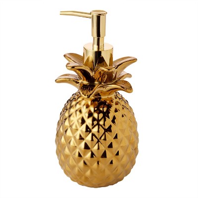 Gilded Pineapple Soap Dispenser Gold - SKL Home