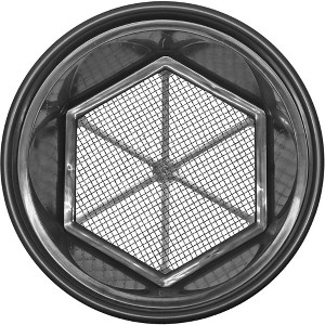 Sluice Fox 13 1/4 inch gold classifier prospecting pan - stainless steel mesh sifting pan fits atop 5 gallon bucket; mealworm strainer - 1 of 2