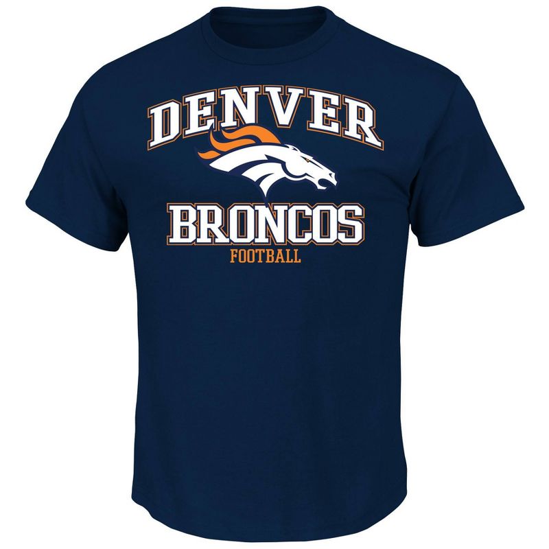 NFL Denver Broncos Short Sleeve Core Big &#38; Tall T-Shirt, 1 of 4