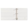 Avery Heavy-Duty Non Stick View Binder with DuraHinge and Slant Rings, 3 Rings, 2" Capacity, 11 x 8.5, White, (5504) - 4 of 4