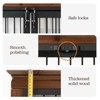 42in Large Dog Crate Furniture – Solid Wood Indoor Dog Kennel With 4 Silent Escape-proof Doors, End Table Style Decorative Crate - 3 of 4