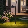 C Cattleya 5W Low Voltage Matte Black Aluminum LED Outdoor Landscape Path Lights - 2 of 4