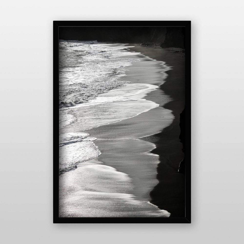 Photos - Photo Frame / Album 24" x 36" 1" Profile Poster Frame Black - Room Essentials™: Modern Style, Acrylic Glazing, Wall Mount