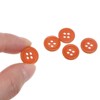 Unique Bargains Resin Craft Snap Round Flat 4-Hole Sewing Buttons 50 Pcs - 4 of 4