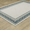 Oriental Weavers Torrey 8020W Light Grey/ Blue Indoor/Outdoor Area Rug - 1'10" x 3'9" - 4 of 4