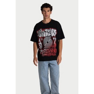 NBA Portland Trail Blazers Graffiti T-Shirt - XS : Target
