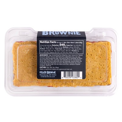 Killer Brownie Strawberry Shortcake Brownie - 10.5oz/5ct