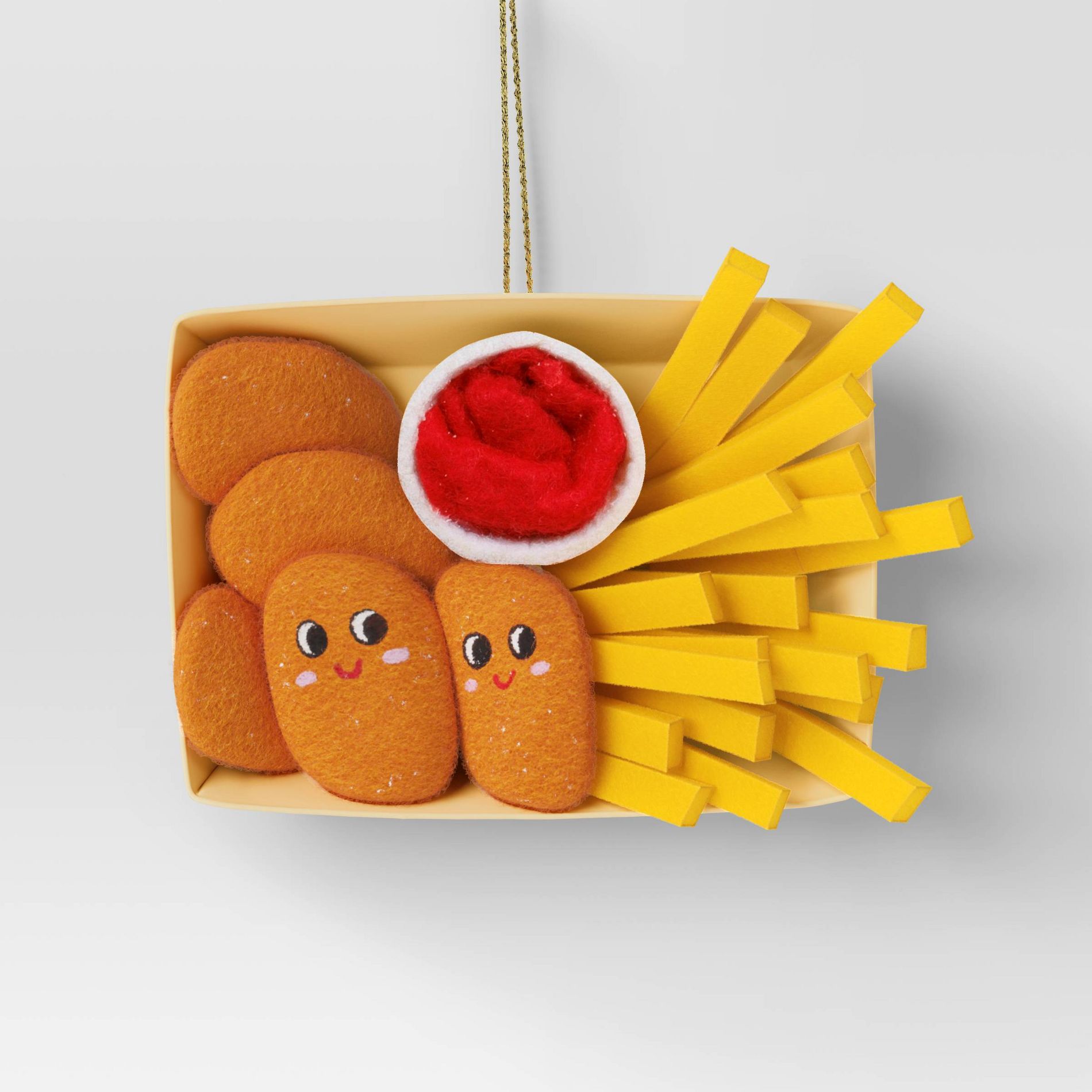Christmas Fabric Chicken Nuggets Ornament - Wondershop™