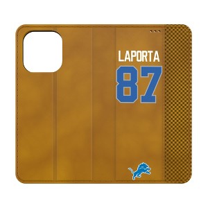 NFL Detroit Lions Players Game Tactic Folio Cell Phone Case for Apple iPhone - 1 of 4
