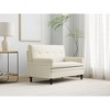 NicBex 55" Loveseat,Modern Pull-Out Velvet Loveseat Sofa with Recline Fuction,2-Seater Couch for Living Room,Bedroom,Apartment - 3 of 4