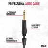 LyxPro 1/4" TRS Male to 1/4" TRS Male Balanced Microphone Cable - image 2 of 4