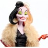 Mattel Disney Villains Evil Queen, Cruella de Vil & Yzma Fashion Dolls, 3-Pack - 3 of 4