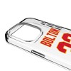 NFL Kansas City Chiefs Players Game Tactic Clear Cell Phone Case for Apple iPhone - 4 of 4