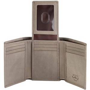 Trifold Wallet - RFID Blocking Wallet with Flip ID Holder - Leather Case for Money - 1 of 4
