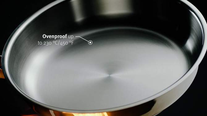 Fissler Pro Stainless Steel Fry Pan, 2 of 9, play video