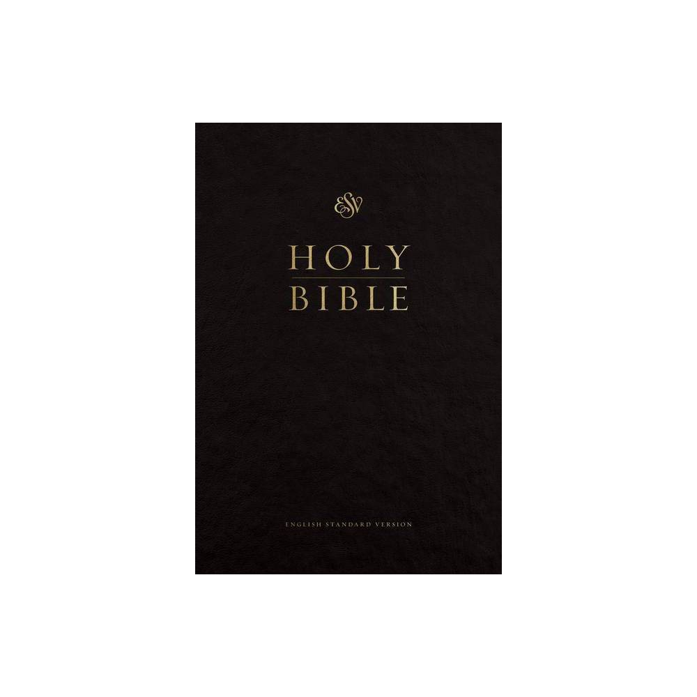 ESV Pew and Worship Bible, Large Print (Black) - (Hardcover)