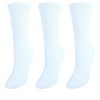 CTM Women's Cushioned Diabetic Crew Socks (3 Pair Pack) - 4 of 4