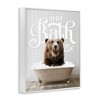 Stupell Industries Vintage Bathroom Bear Ad, 16" x 20" - 3 of 4