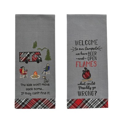 Park Designs Kids Move Open Flame Dishtowel Bundle