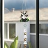 Dracelo Cute Forest Animal Wind Chimes Panda Swing Resin Bells Room Hanging Decoration - 4 of 4