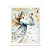 2Piece Vignette Angels We Have Heard on High White Framed Wall Art for Living Room,Wall Art by Nicole DeCamp - 3 of 4