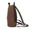 Manhattan Portage 15.75" Waxed Nylon Governors Backpack, Dark Brown - 4 of 4
