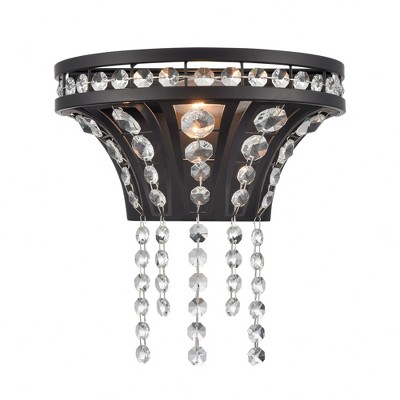 Elk Home Fantania 1 - Light Wall Light in  Matte Black
