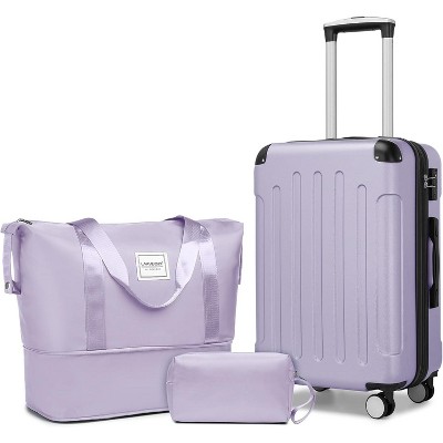 LLHZSY 3 Piece Carry on Luggag