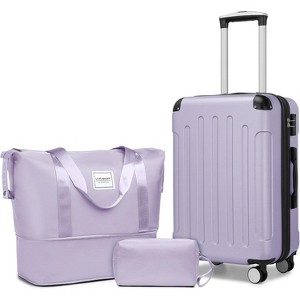 LLHZSY 3 Piece Carry on Luggag - 1 of 4