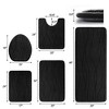 BAGOKIE 5 Piece Memory Foam Bathroom Rug Set - 2 of 4