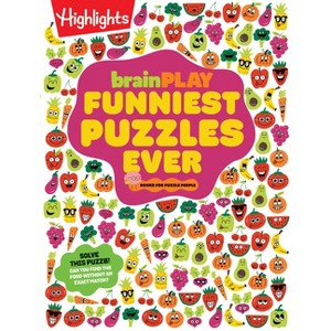 Brainplay Funniest Puzzles Ever - (Brainplay Puzzle Books) (Paperback) - 1 of 1