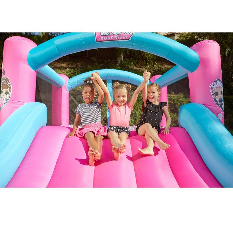L.O.L. Surprise! Jump &#39;n Slide Inflatable Bounce House with Blower, 6 of 9