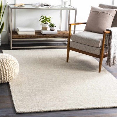 Hauteloom Mariba Ivory Wool Area Rug