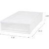 IRIS USA Plastic Under Bed Storage Containers - 3 of 4