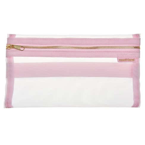 Russell+hazel Fundamentals Mesh Pencil Case Blush : Target