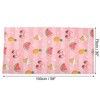 Unique Bargains Soft Absorbent Beach Towel Watermelon Pattern Pink 55"x28" 1 Pc - 4 of 4