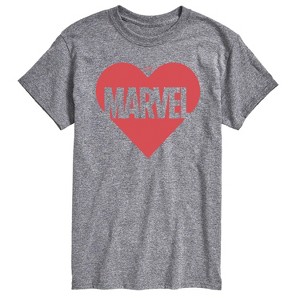 Men's - Marvel - Heart Valentine Short Sleeve Graphic T-Shirt - 1 of 4