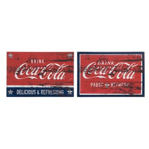 Transpac MDF Wall Decor Set of 2 Patriotic Home Decorations - 1 of 1