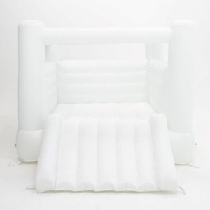 SMOL Inflatable 8' x 8' Walled Bounce House - White - 1 of 4