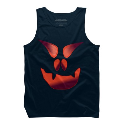 Men's Design By Humans Halloween Monster By LamaStar Tank Top