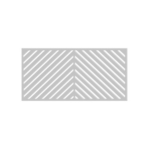 Dovelina Metal Indoor Outdoor Wall Sign Panels Decorative Screen - 1 of 4