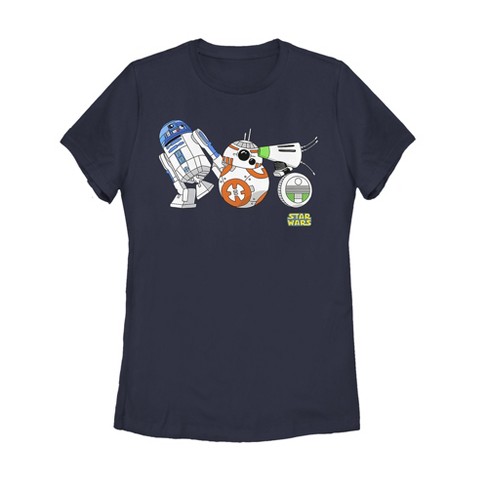 Women\'s Star Wars: The Rise Of Skywalker Droid Party T-shirt : Target