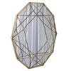 25" x 25" Keyleigh Metal Accent Wall Mirror Gold - Kate and Laurel - 2 of 4